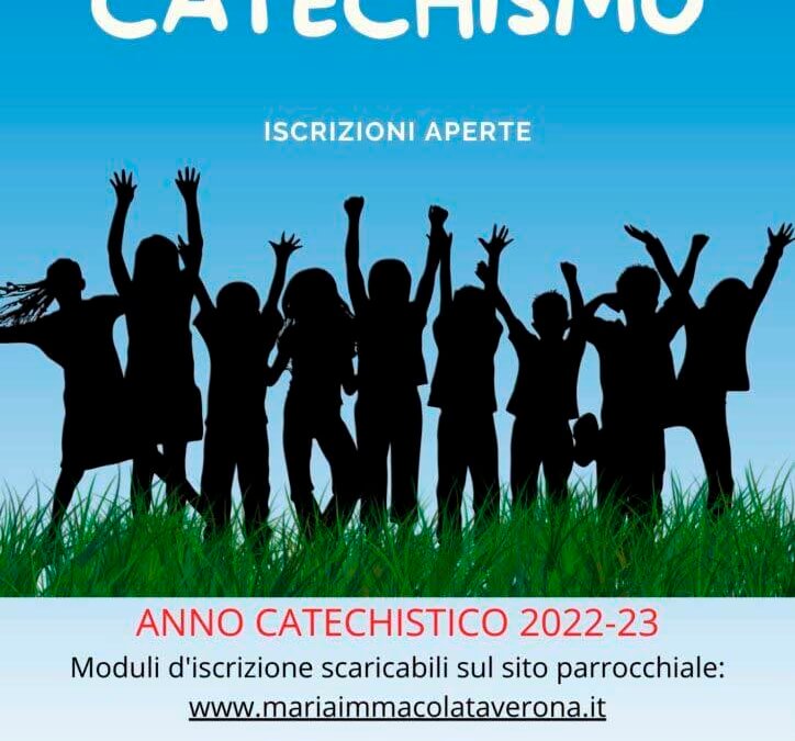 Iscrizione catechismo anno 2022-2023