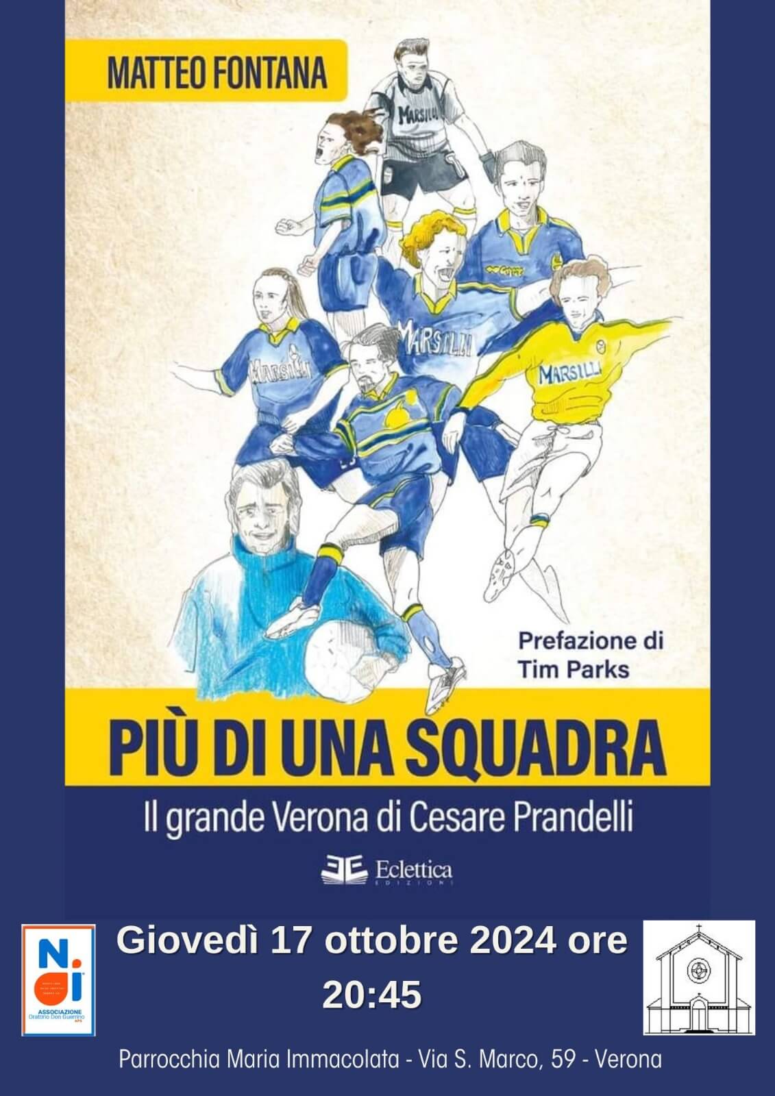 17/10: Più di una squadra: il Verona di Cesare Prandelli