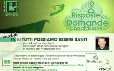 16/10: Tutti possiamo essere santi