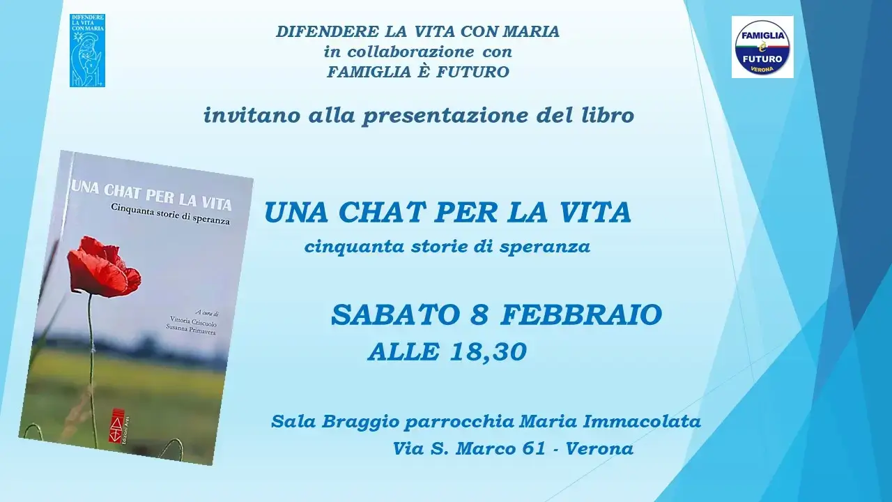 8/2: Una chat per la vita