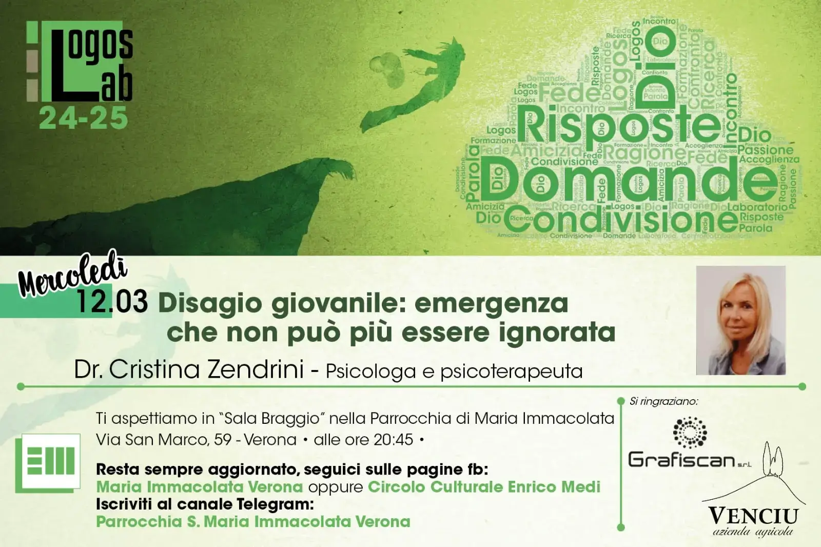 12/3: Disagio giovanile: emergenza che non può…