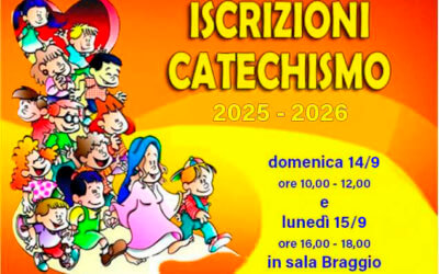 Iscrizione al catechismo: anno 2025-2026