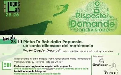 23/10: Pietro To Rot, un difensore del matrimonio