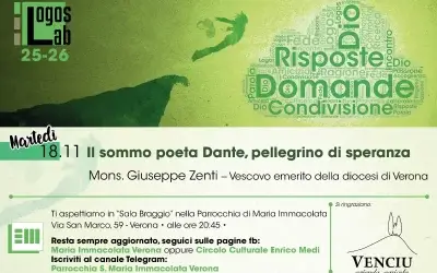 18/11: il sommo Dante pellegrino di speranza