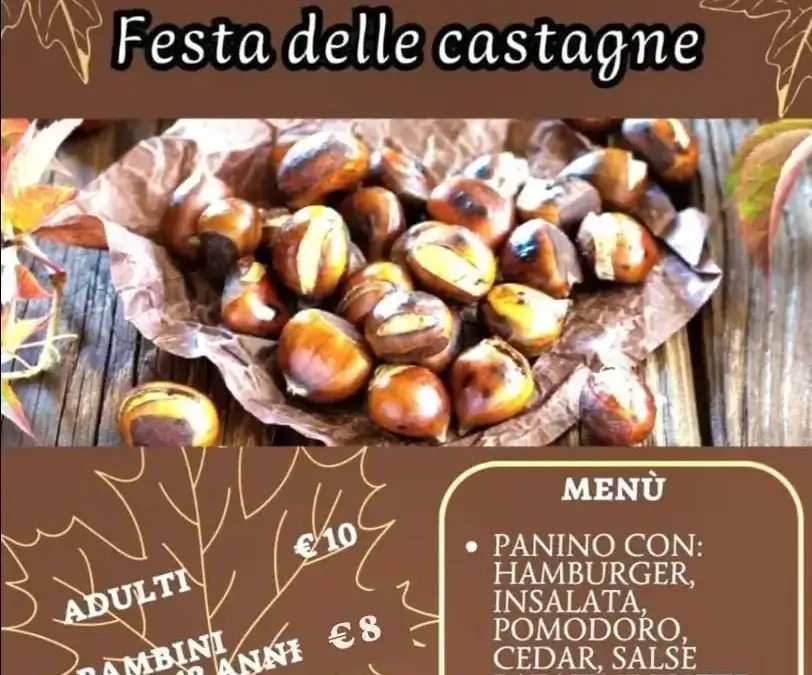8/11 – sabato: Festa delle castagne