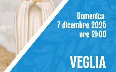 7/12: Veglia all’Immacolata 2025