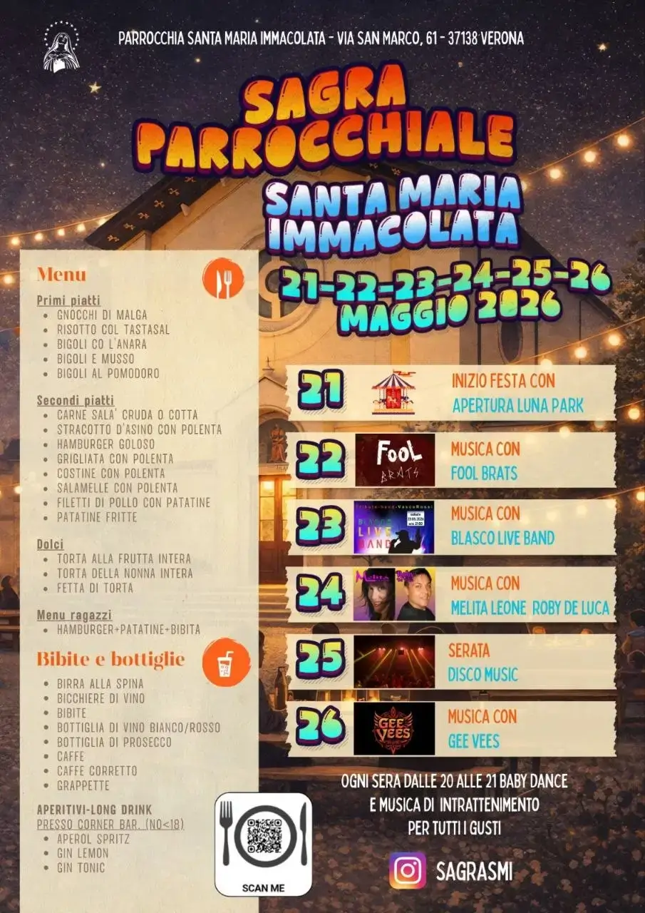 21-26 maggio: 85ma sagra patronale dell’Immacolata