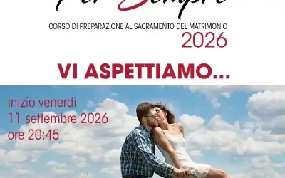 “Per sempre”: corso fidanzati 2026