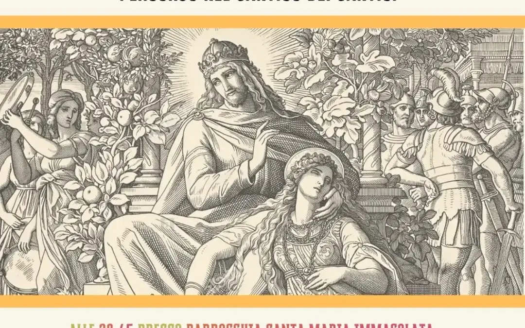 Dal 7/10 Corso biblico: Tu che il mio cuore ama