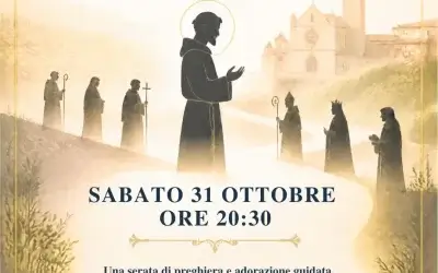 31/10: La via della santità – preghiera e adorazione